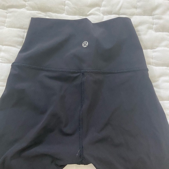 lululemon athletica Pants - Lululemon black Wunder Under HighRise 25” leggings